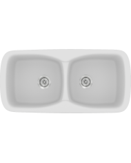 Synthetic Granite Sink Sanitec Classic 319 Countertop (93X51)