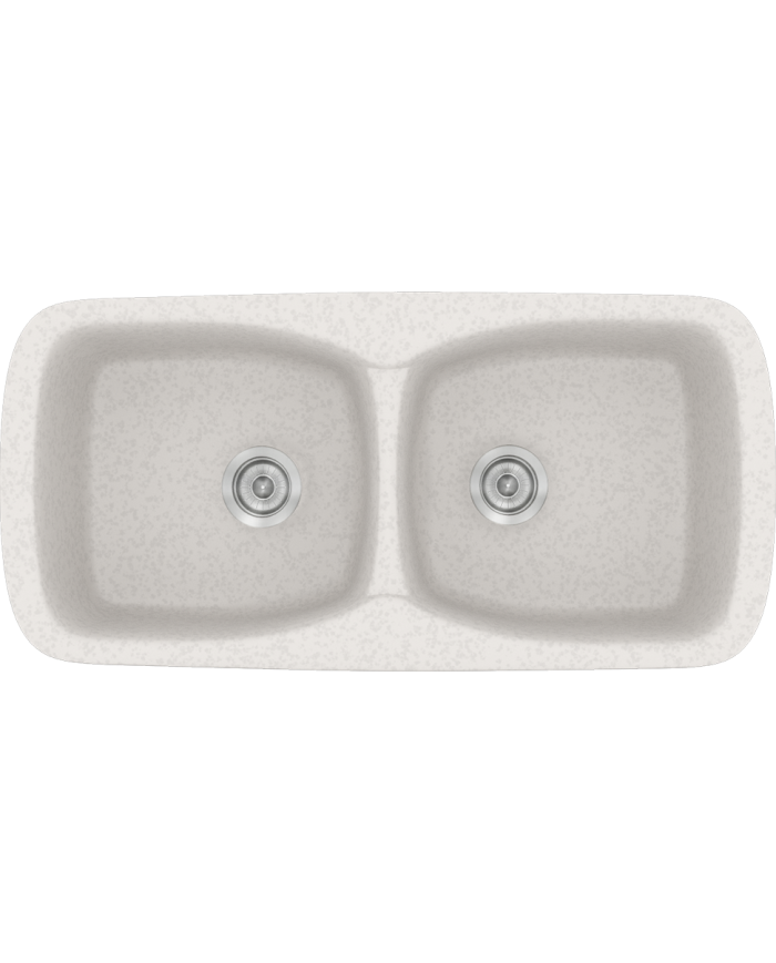 Synthetic Granite Sink Sanitec Classic 319 Countertop (93X51)