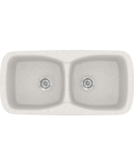 Synthetic Granite Sink Sanitec Classic 319 Countertop (93X51)