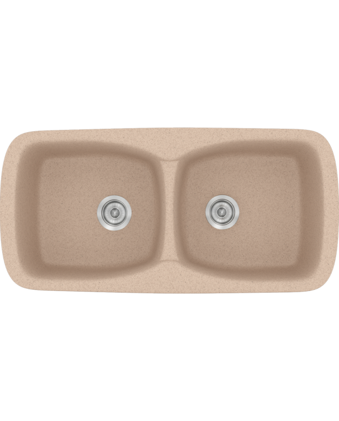 Synthetic Granite Sink Sanitec Classic 319 Countertop (93X51)