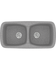 Synthetic Granite Sink Sanitec Classic 319 Countertop (93X51)
