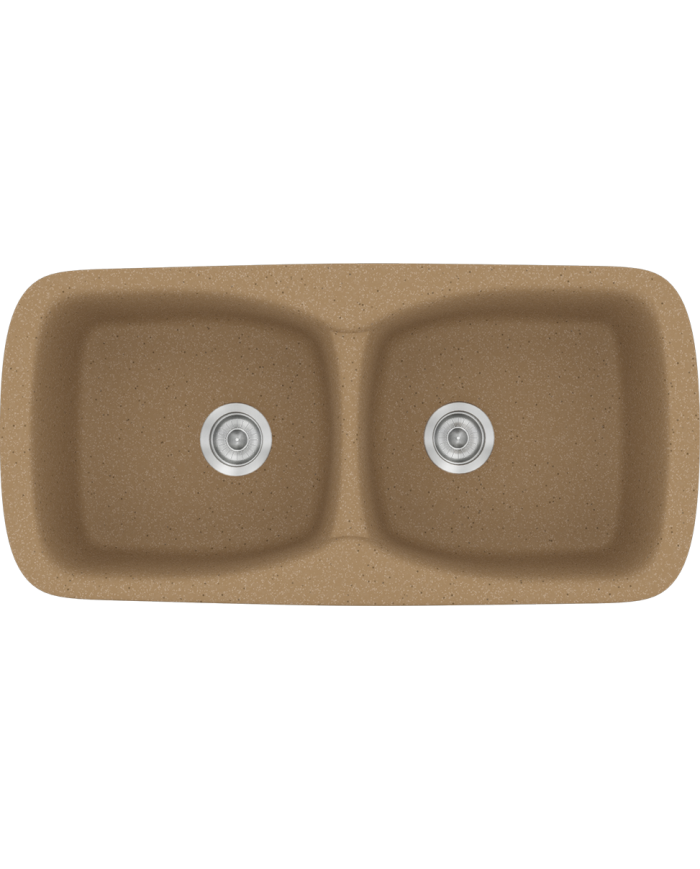 Synthetic Granite Sink Sanitec Classic 319 Countertop (93X51)