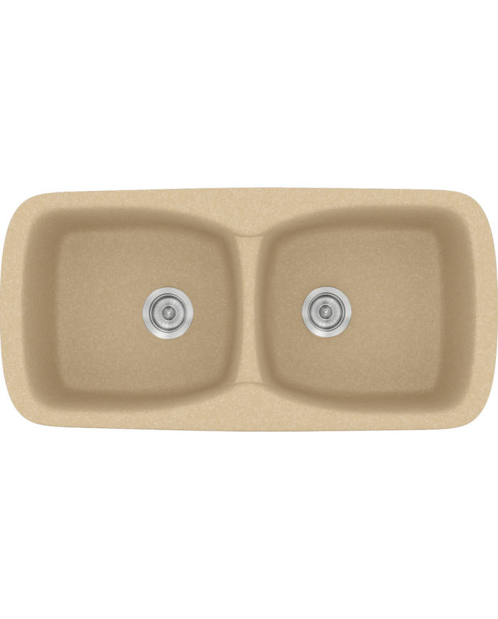 Synthetic Granite Sink Sanitec Classic 319 Countertop (93X51)