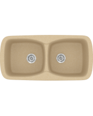 Synthetic Granite Sink Sanitec Classic 319 Countertop (93X51)
