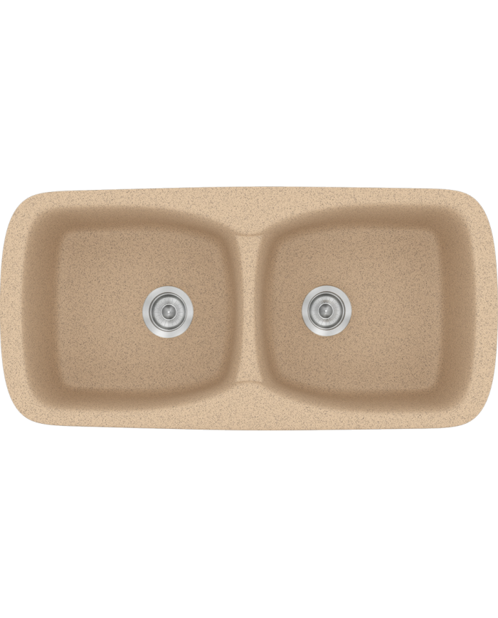 Synthetic Granite Sink Sanitec Classic 319 Countertop (93X51)