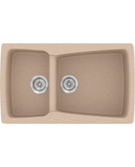 Synthetic Granite Sink Sanitec Classic 320 Reversible Countertop (79X50)