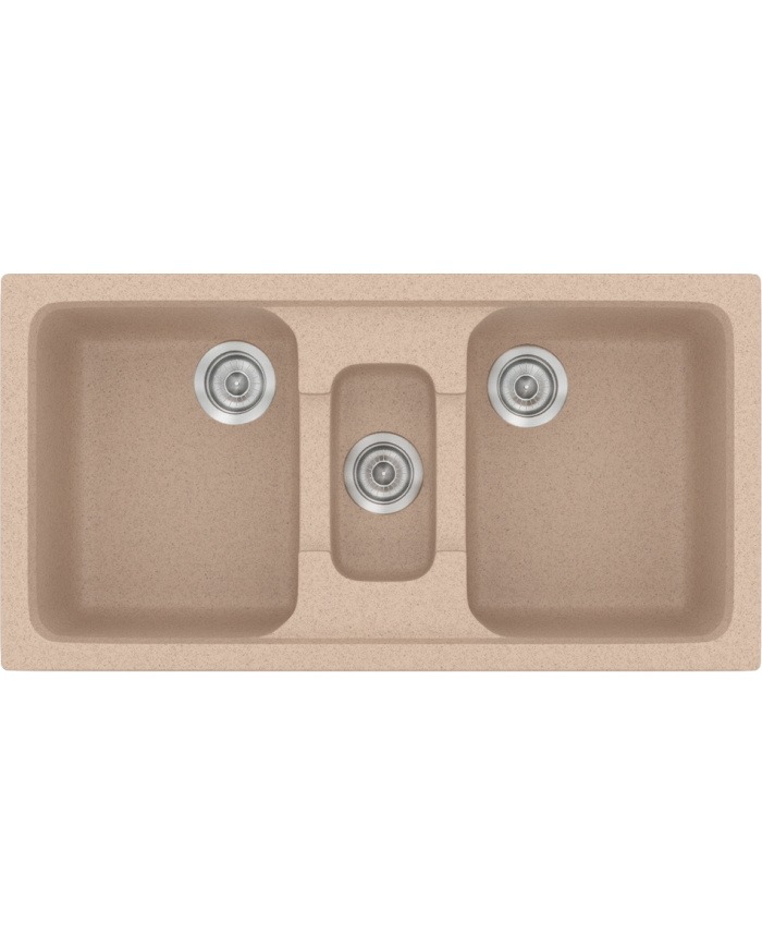 Synthetic Granite Sink Sanitec Classic 325 Countertop (97X51)