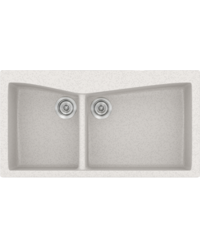 Synthetic Granite Sink Sanitec Classic 326 Countertop (93X51)