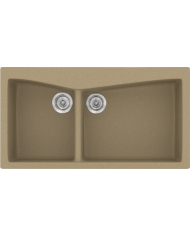 Synthetic Granite Sink Sanitec Classic 326 Countertop (93X51)