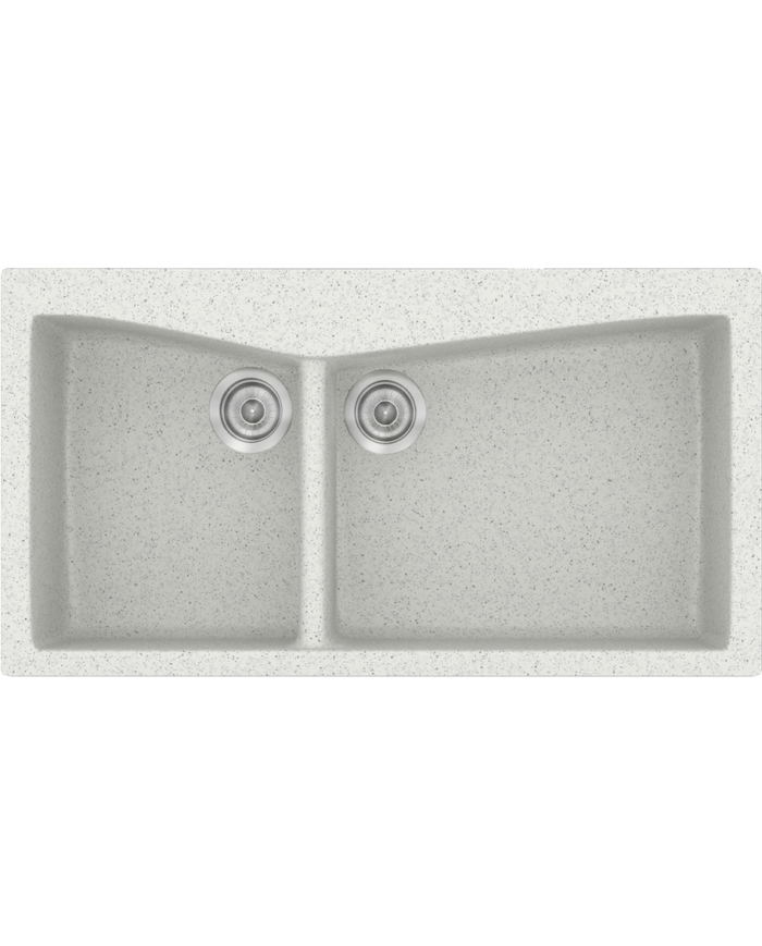 Synthetic Granite Sink Sanitec Classic 326 Countertop (93X51)