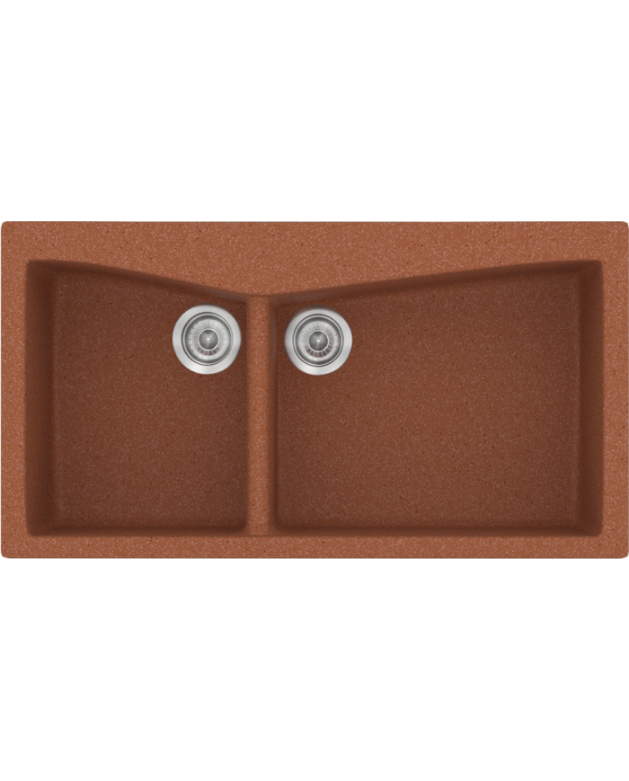 Synthetic Granite Sink Sanitec Classic 326 Countertop (93X51)