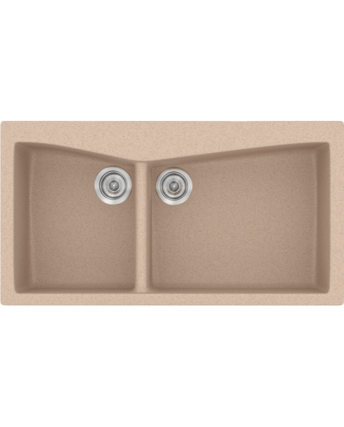 Synthetic Granite Sink Sanitec Classic 326 Countertop (93X51)