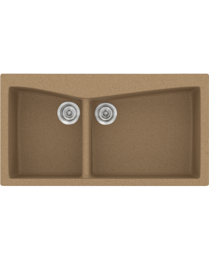 Synthetic Granite Sink Sanitec Classic 326 Countertop (93X51)