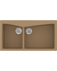 Synthetic Granite Sink Sanitec Classic 326 Countertop (93X51)