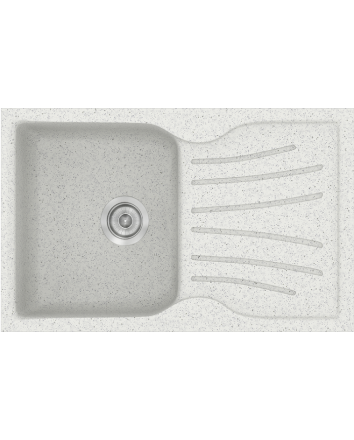 Sanitec Classic 327 Synthetic Granite Sink (78X50) Reversible