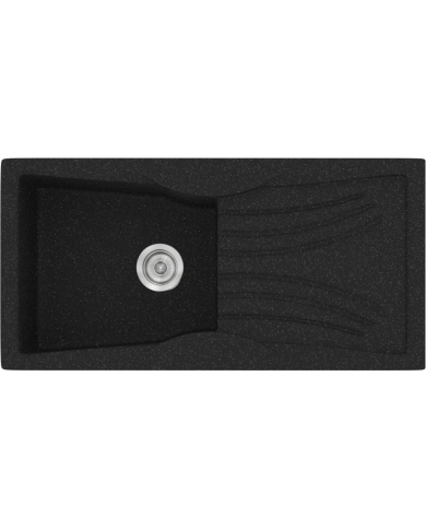 Νεροχύτης Συνθετικός Γρανίτης Sanitec Classic  328 (99X51) Αντιστρεφόμενος Επικαθήμενος