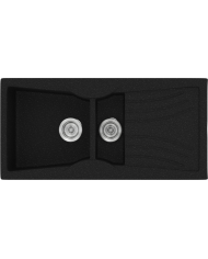 Νεροχύτης Συνθετικός Γρανίτης Sanitec Classic  329 (104X51) Αντιστρεφόμενος Επικαθήμενος