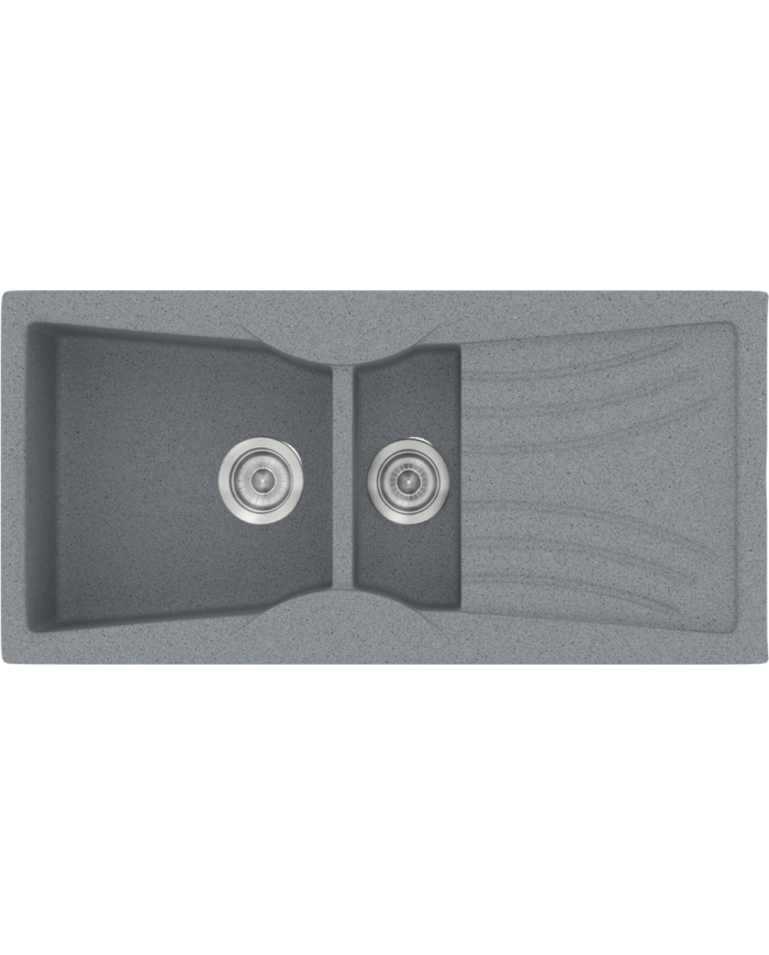 Νεροχύτης Συνθετικός Γρανίτης Sanitec Classic  329 (104X51) Αντιστρεφόμενος Επικαθήμενος