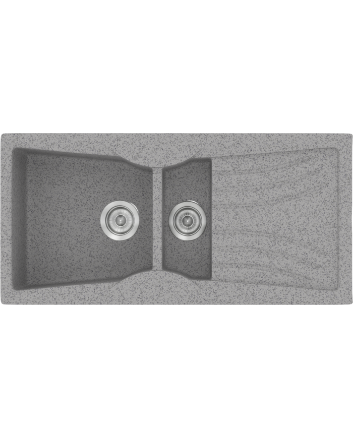 Νεροχύτης Συνθετικός Γρανίτης Sanitec Classic  329 (104X51) Αντιστρεφόμενος Επικαθήμενος