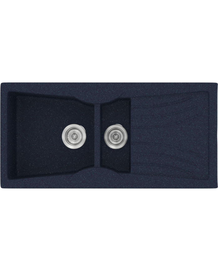 Νεροχύτης Συνθετικός Γρανίτης Sanitec Classic  329 (104X51) Αντιστρεφόμενος Επικαθήμενος