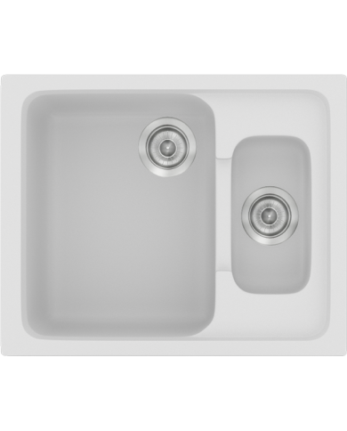 Νεροχύτης Συνθετικός Γρανίτης Sanitec Classic  330 (62X51) Αντιστρεφόμενος Επικαθήμενος