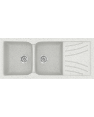 Synthetic Granite Sink Sanitec Classic 332 (115X50) Reversible Countertop
