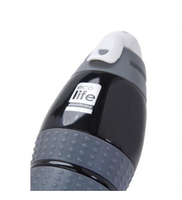 Ecological thermos Black thermos vacuum Sports bottle 400ml