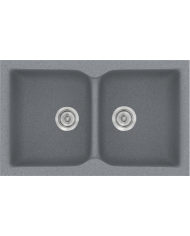 Synthetic Granite Sink Sanitec Classic 336 Countertop (86X50)