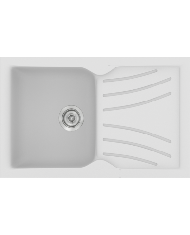 Νεροχύτης Συνθετικός Γρανίτης Sanitec Classic  337 (86X50) Αντιστρεφόμενος Επικαθήμενος