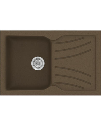 Νεροχύτης Συνθετικός Γρανίτης Sanitec Classic  337 (86X50) Αντιστρεφόμενος Επικαθήμενος