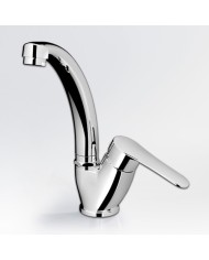 Μπαταρία Νιπτήρα Ψηλή Αναμεικτική Eurorama Viva Chrome με Αυτόματη Βαλβίδα (143333-100)