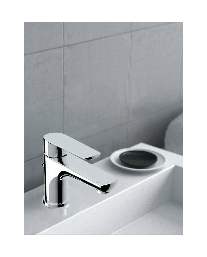 Μπαταρία Νιπτήρα Αναμεικτική Eurorama Klint Chrome με Αυτόματη Βαλβίδα (142310-100)