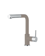 Armando Vicario Fluo Beton Concrete Countertop Sink Faucet With Swivel Spout With Sliding Shower (18580-1451)