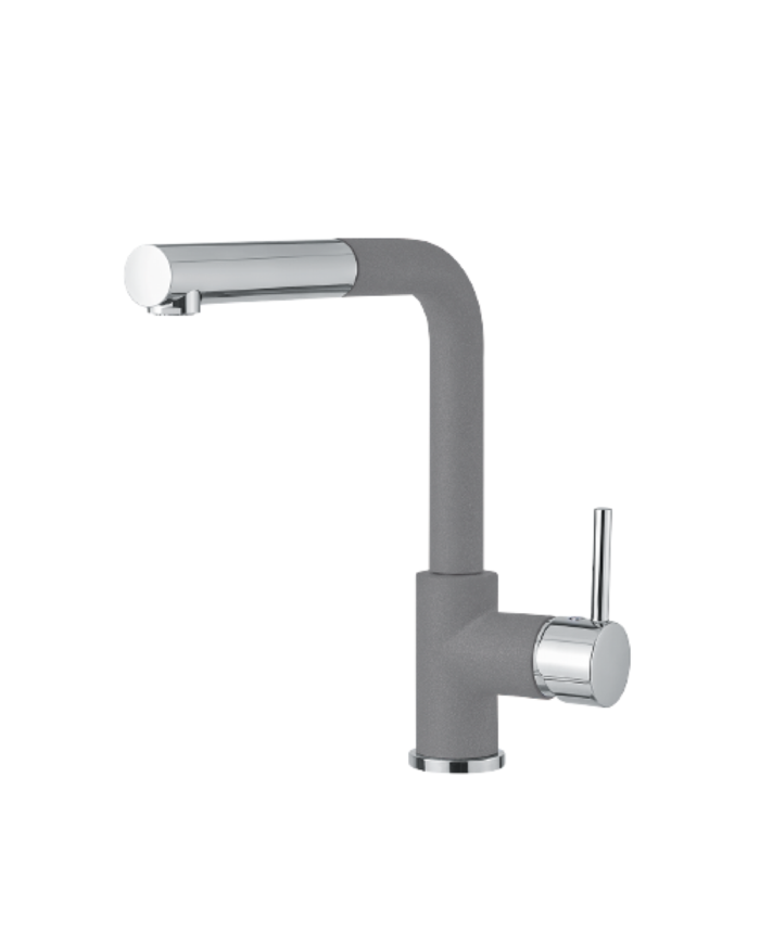 Armando Vicario Fluo Super Croma Countertop Sink Faucet With Swivel Spout With Sliding Shower (18580-1441)