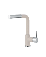 Armando Vicario Fluo Everest Countertop Sink Faucet With Swivel Spout With Sliding Shower (18580-1511)
