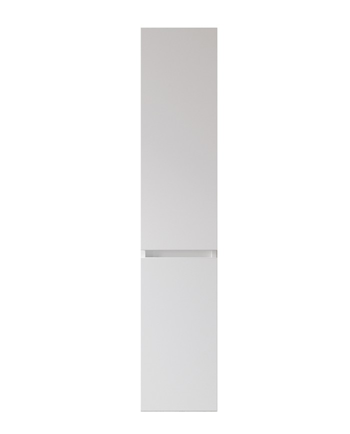 Bathroom Column Hanging Furniture Laminate Furnibath Royal White (30x24x150cm)