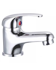 Iris Chrome 35mm Basin Faucet with Valve