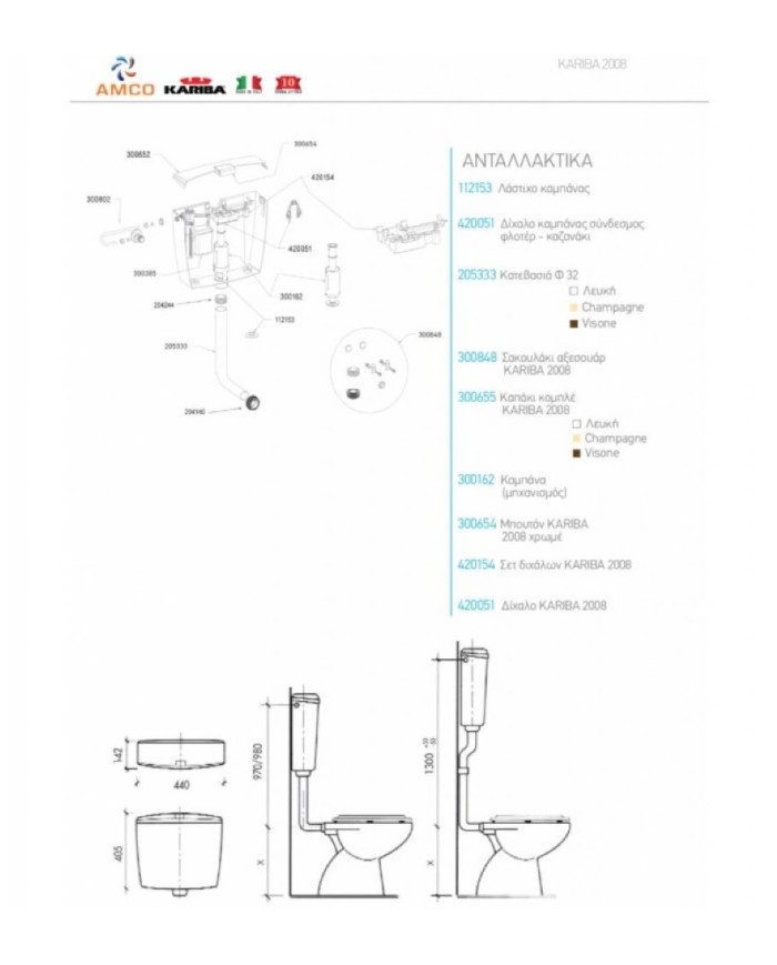 Plastic Cistern Kariba 2008 Visone