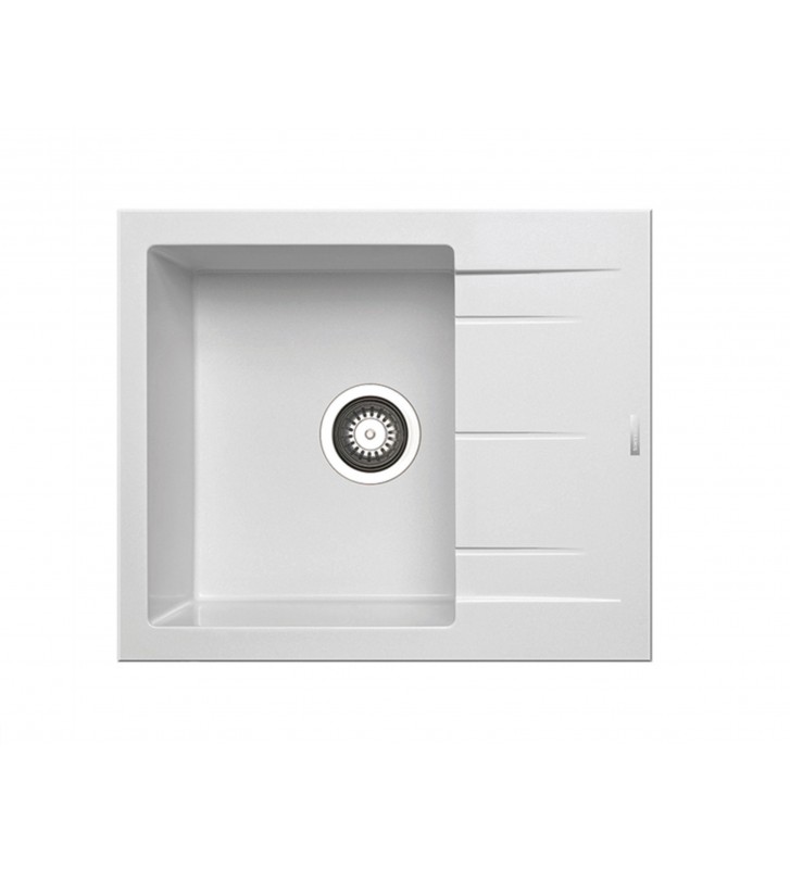 Sink Pyramis Pyragranite Alazia (59X50) 1B 1D Reversible 079809011