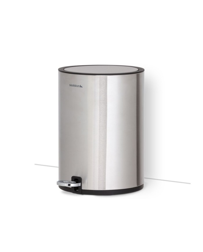 Επιδαπέδιο Χαρτοδοχείο Geesa Sealskin  3lt Soft Close Inox (362412404-110)