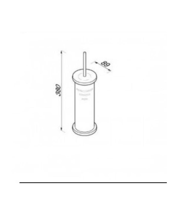 Πιγκάλ Δαπέδου  Geesa Standard Chrome (5116)