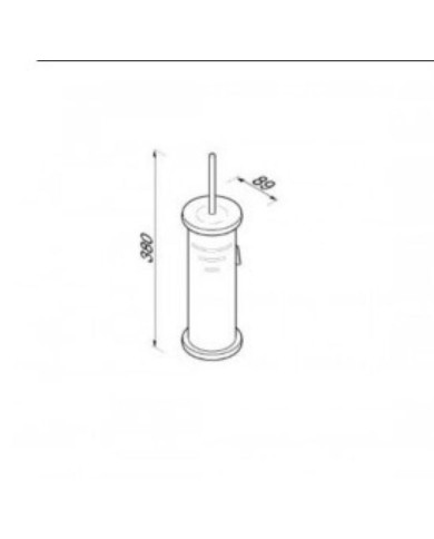 Pigal Wall Mounted Geesa Standard Chrome (5115)