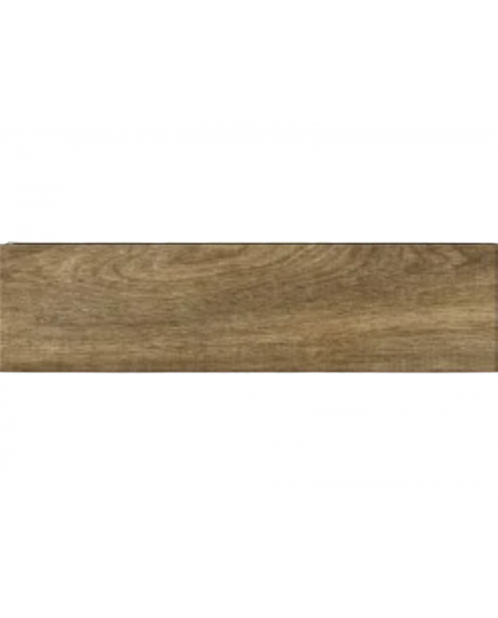 Acacia Brown Matt First Grade Porcelain Tile - Granite 15.5x60.5 cm