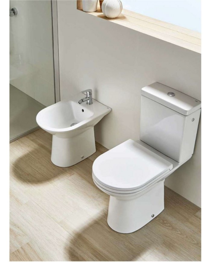Set Floor Basin Gala Aris Rimless H.P Floor drains & cistern & Cover & mechanism