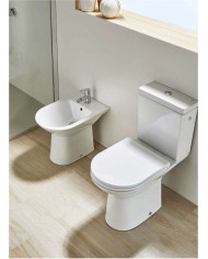 Set Floor Basin Gala Aris Rimless H.P Floor drains & cistern & Cover & mechanism