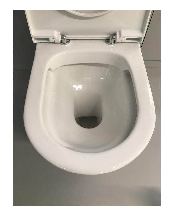 Set Floor Basin Gala Aris Rimless H.P Floor drains & cistern & Cover & mechanism