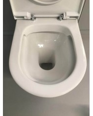 Set Floor Basin Gala Aris Rimless H.P Floor drains & cistern & Cover & mechanism