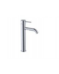 Μπαταρία Νιπτήρα Ψηλή Faismilani Starlet Chrome με Βαλβίδα click-clack