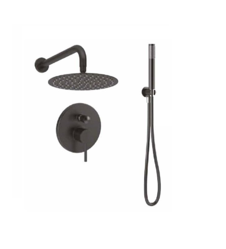 Demm New Loba Wall Mounting System Black Matte (16020N)