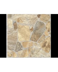 Πλακάκι Rock Stone Collection Pebble Beige Matt Ανάγλυφο Α' Διαλογής Πορσελανάτο - Γρανίτης (33.3 x 33.3 cm)